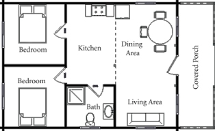 Country Cottage House Plans on Little Cottage Plans And Building Kits  Tiny Country Getaways And