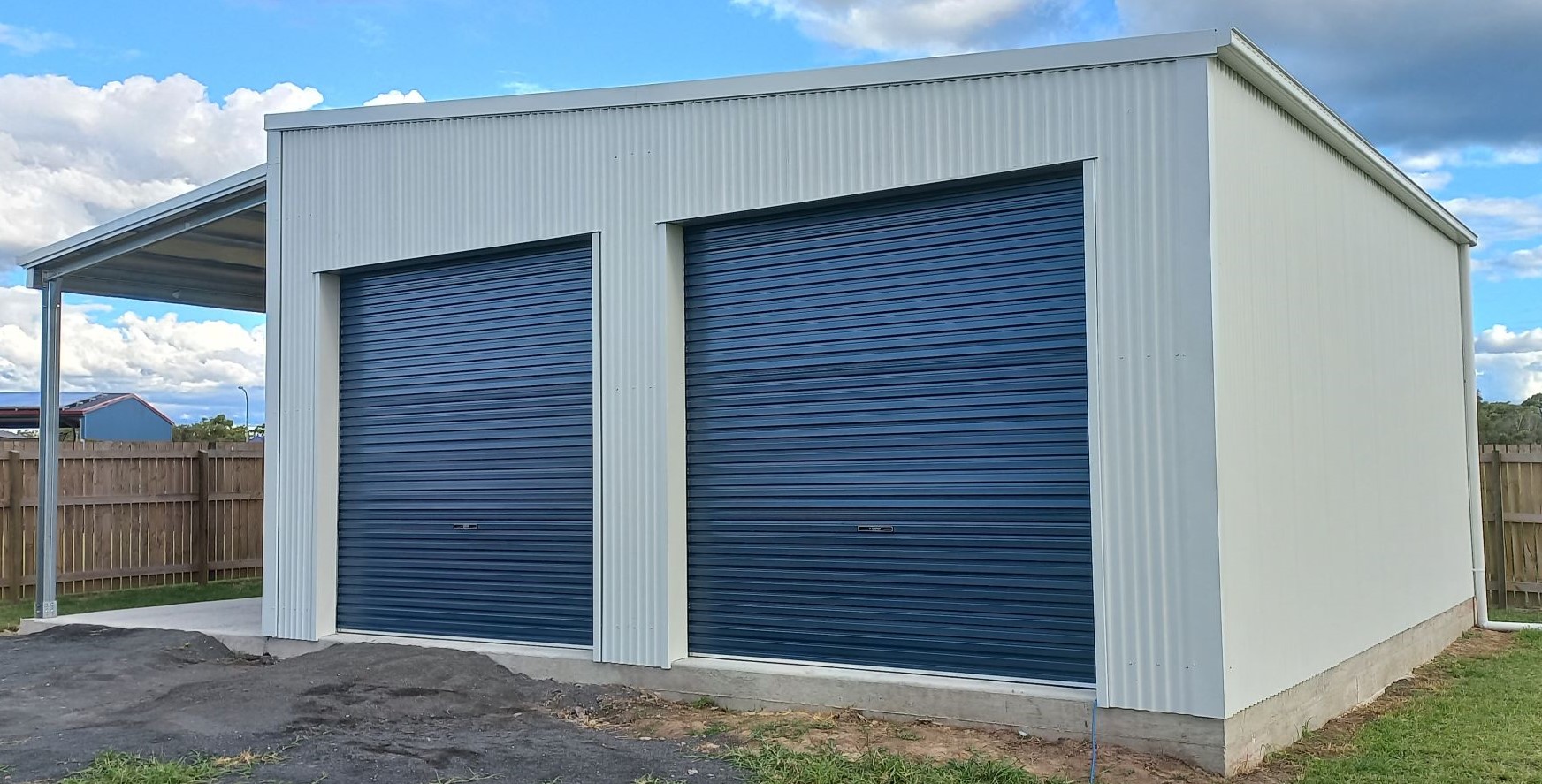  Carport Shed Combo