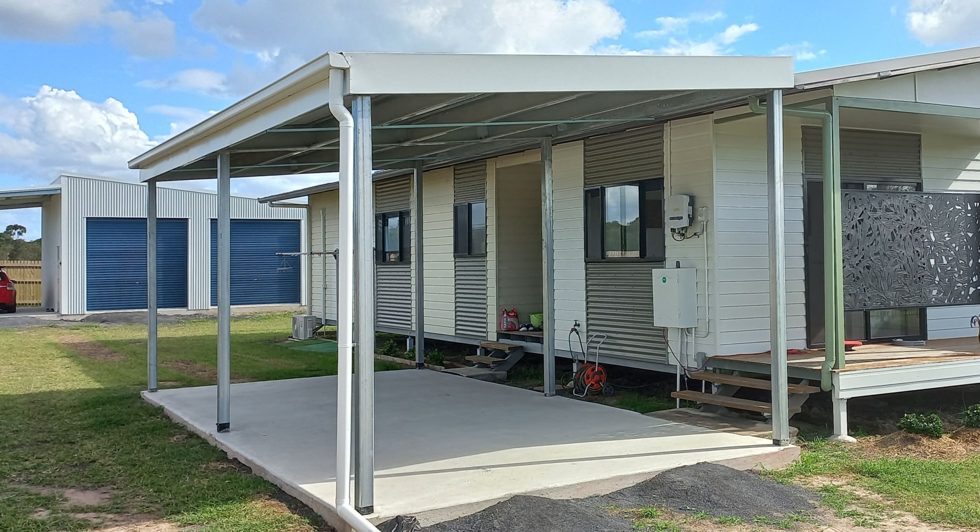 Carport complete