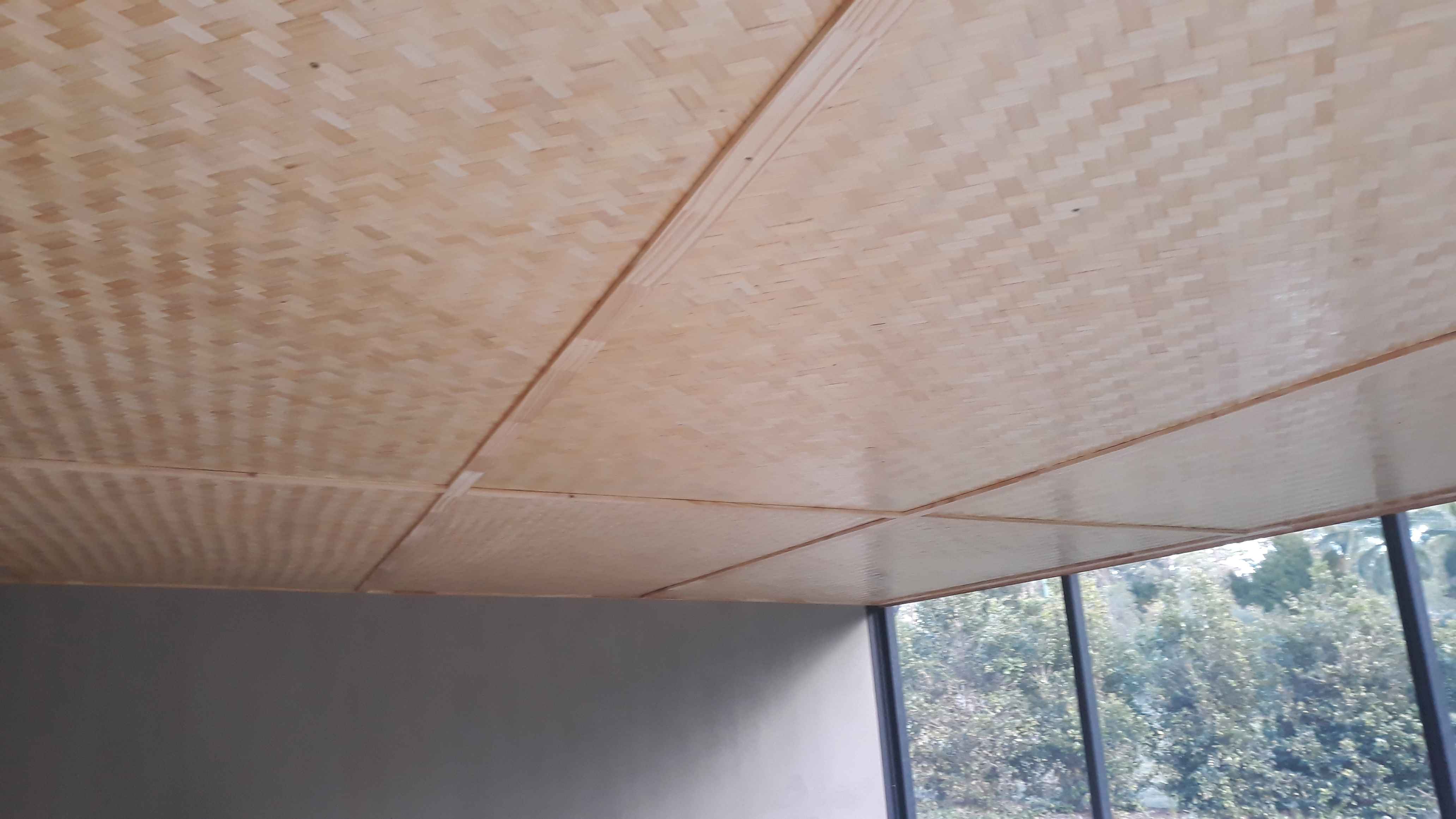 bamboo ceiling