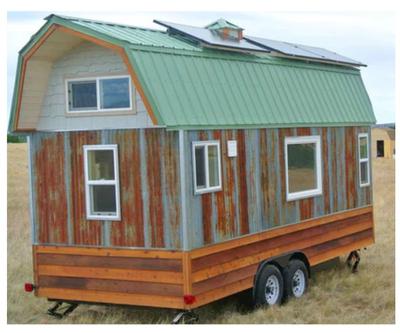  Barn style tiny house  doesn t break the bank