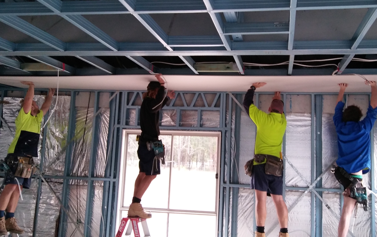 Drywall Tips To Show How To Install Drywall In A Kit Home
