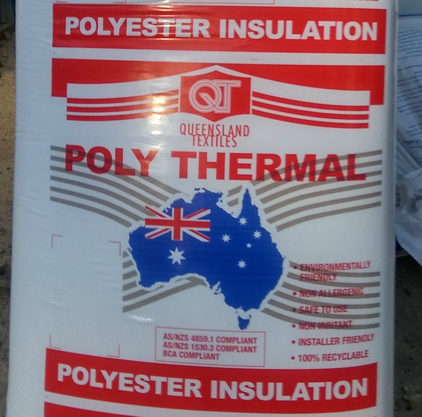 polyester insulation batt