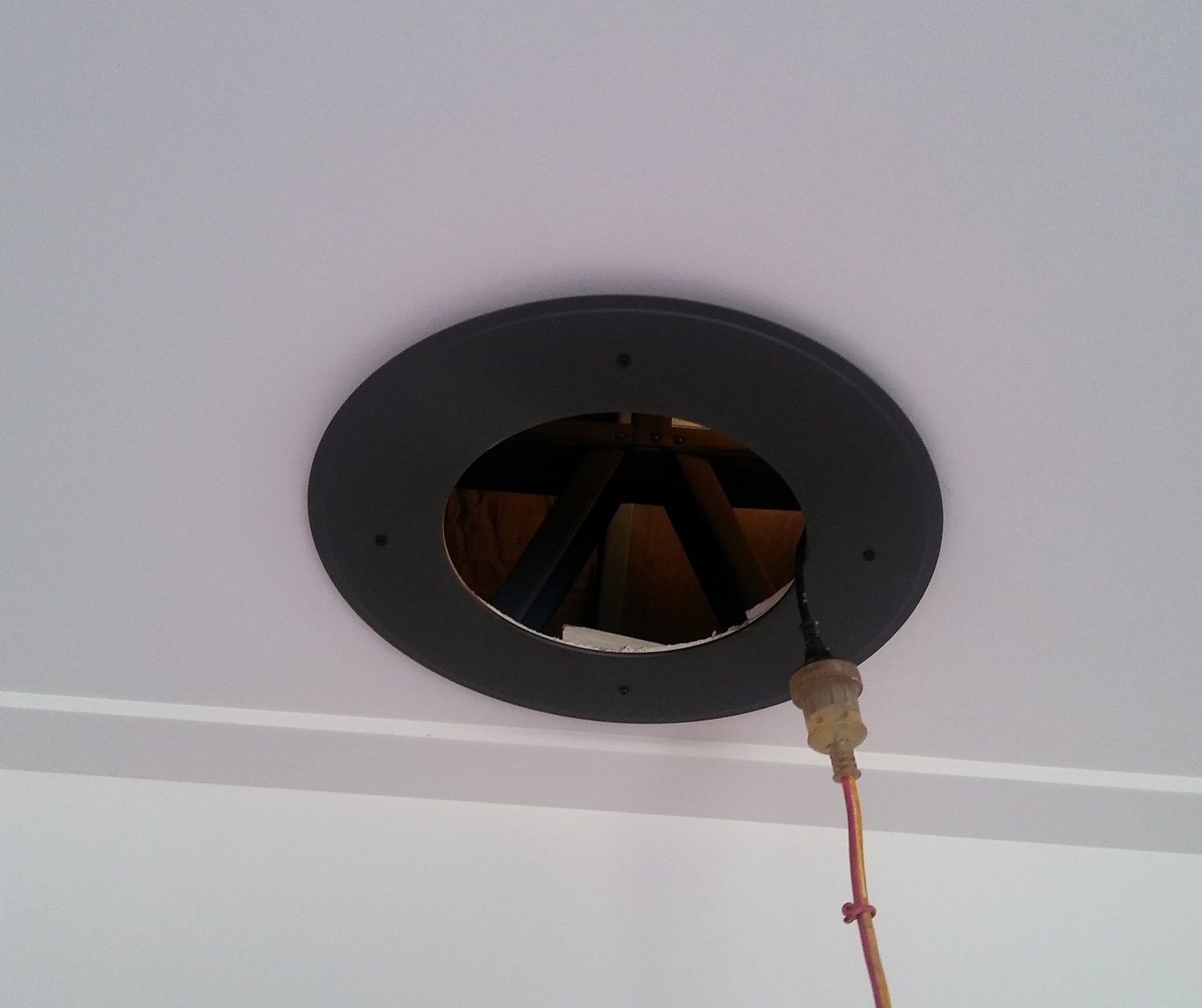 wood heater flashing ring