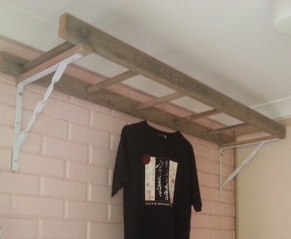 Ladder clothes dryer