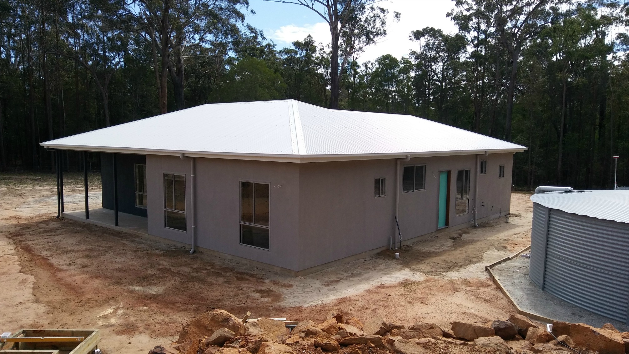 Steel kit home complete