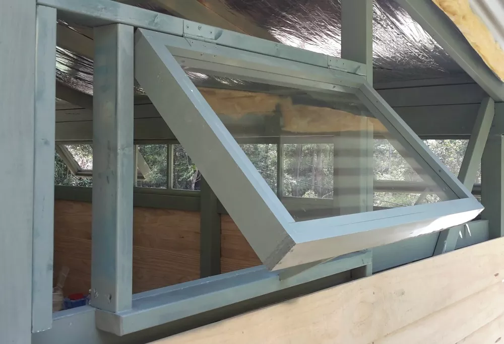 DIY Shed Window