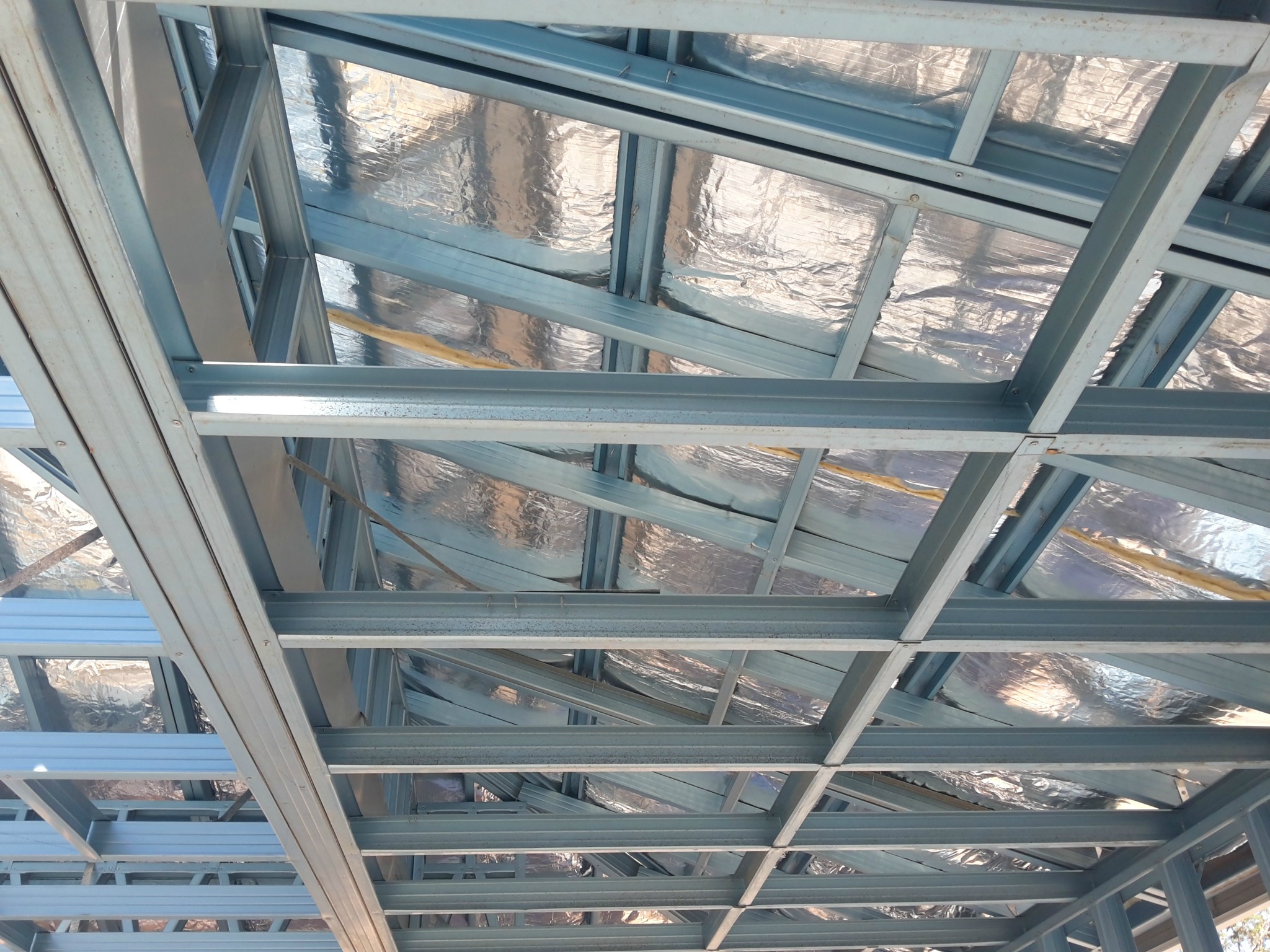 steel roof insulation