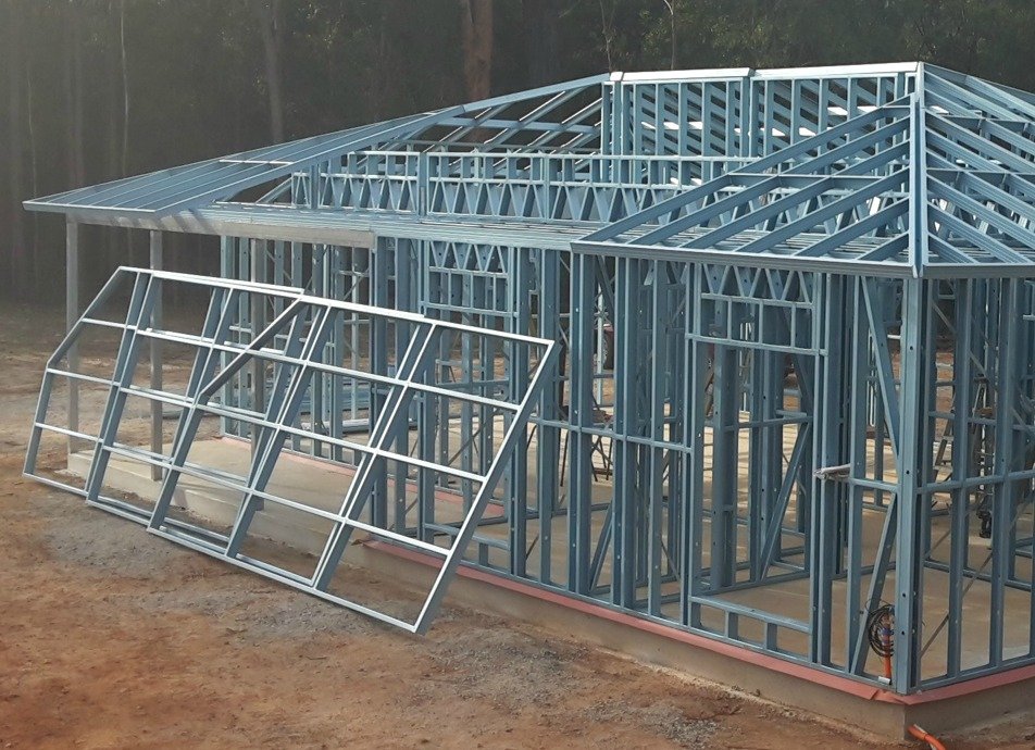 steel roof frames