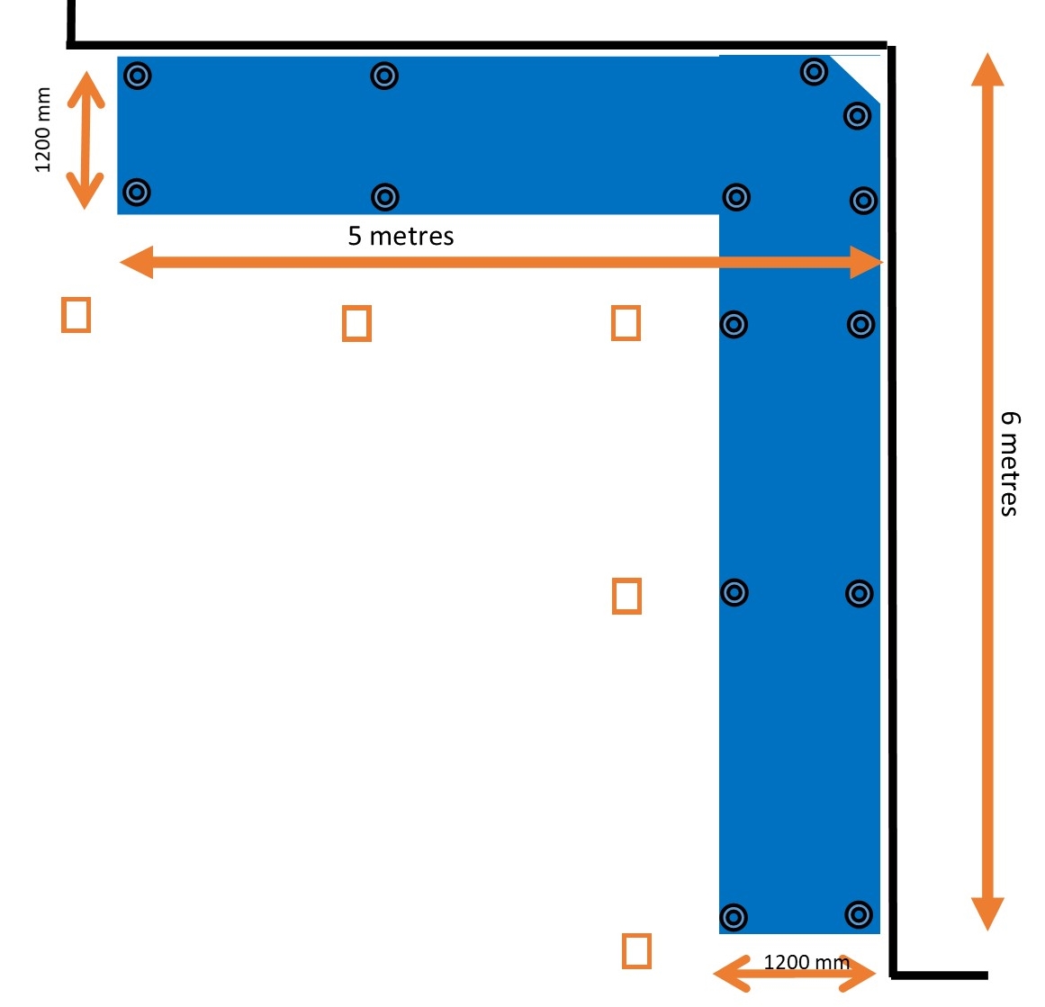 Shade sail plan